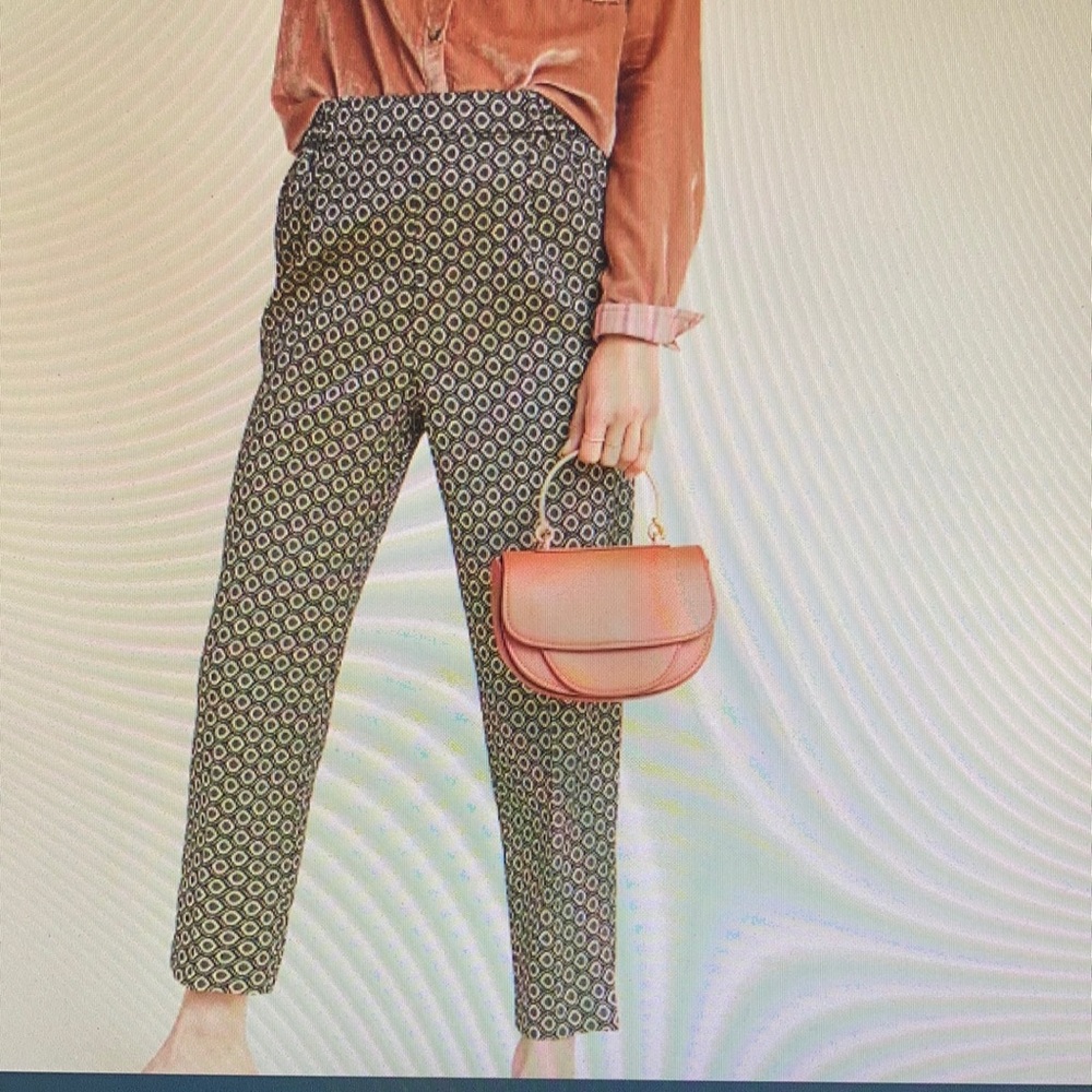 Larkin Jacquard Tapered Trousers
